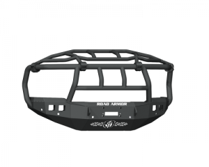 Ram 3500 Front Bumper - Road Armor - Stealth Winch Bumper Titan Guard w/Intimidator Guard - Tex Blk - `19-`21 Ram 3500 Front Bumper - Road Armor - Stealth Winch Bumper Titan Guard w/Intimidator Guard - Tex Blk - `19-`21